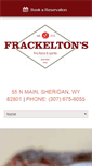 Mobile Screenshot of frackeltons.com